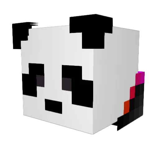 Brofister3 Minecraft avatar head, 3D render