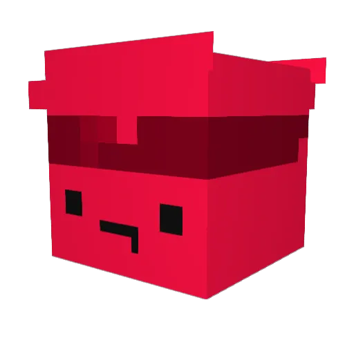 Brogle252 Minecraft avatar head, 3D render