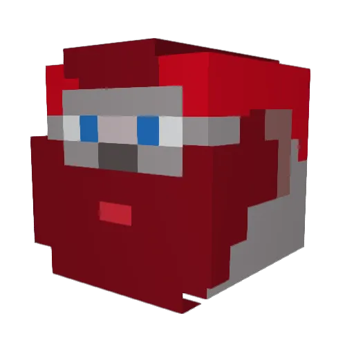 Broke_Foot Minecraft avatar head, 3D render
