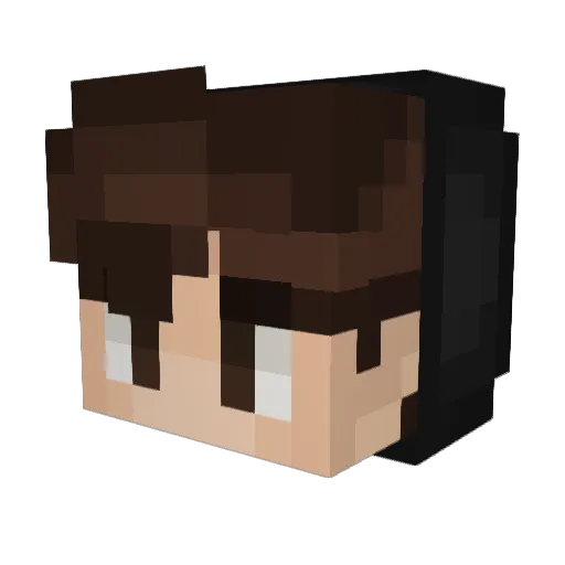 Broke_imo Minecraft avatar head, 3D render