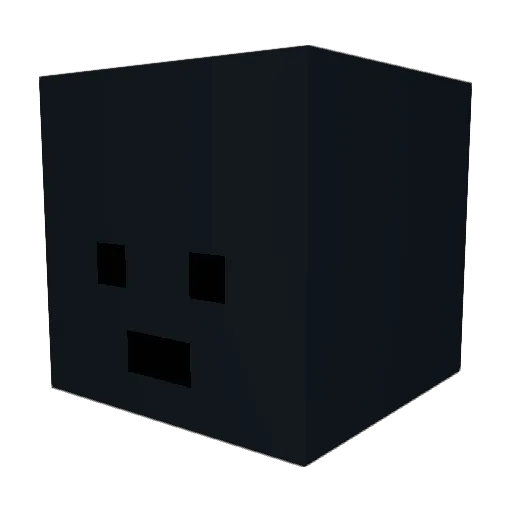 BrokenBlockz Minecraft avatar head, 3D render