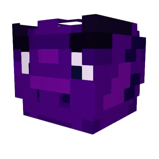 BrokenByteOfCode Minecraft avatar head, 3D render