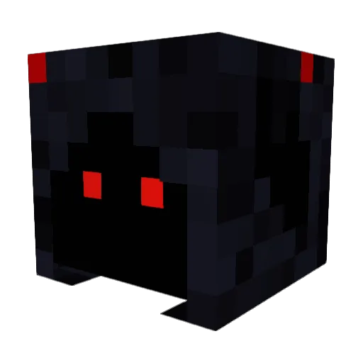 BrokenClorox Minecraft avatar head, 3D render