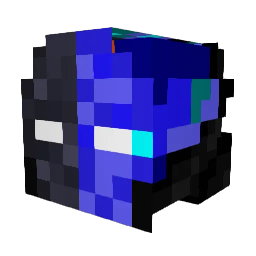 Brondoef Minecraft avatar head, 3D render