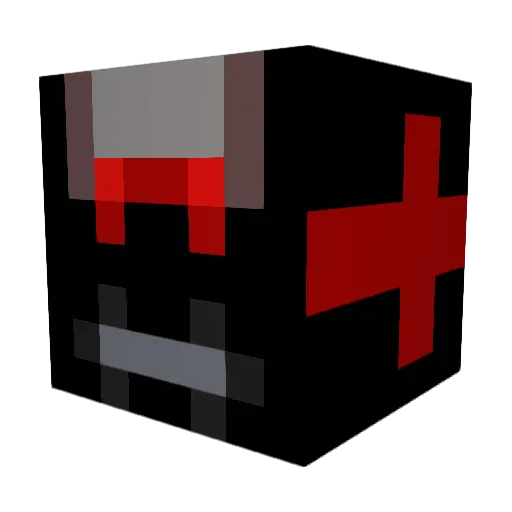 Bronson93 Minecraft avatar head, 3D render