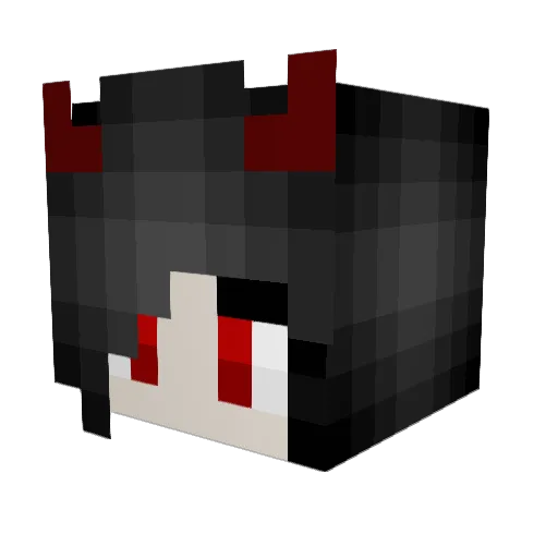 Bronwyn Minecraft avatar head, 3D render