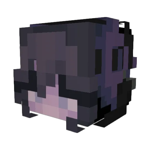 BrookTony_1 Minecraft avatar head, 3D render