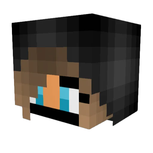 Brooke_Edwards Minecraft avatar head, 3D render