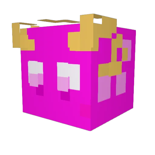 BrosephineStalin Minecraft avatar head, 3D render