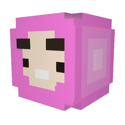 BrosiffMan Minecraft avatar head, 3D render