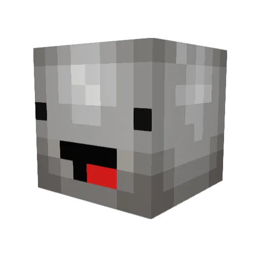 Broski_312 Minecraft avatar head, 3D render