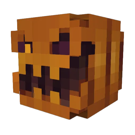 Brost_Diablo Minecraft avatar head, 3D render