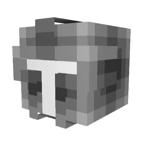 BrothaGaming Minecraft avatar head, 3D render
