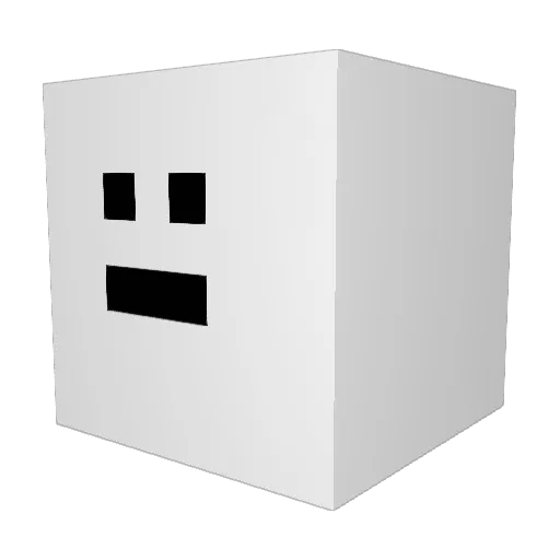 Brother10bobby Minecraft avatar head, 3D render