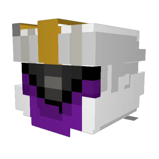 BrotherDragon03 Minecraft avatar head, 3D render