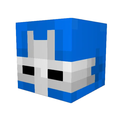 BrotherFlare Minecraft avatar head, 3D render