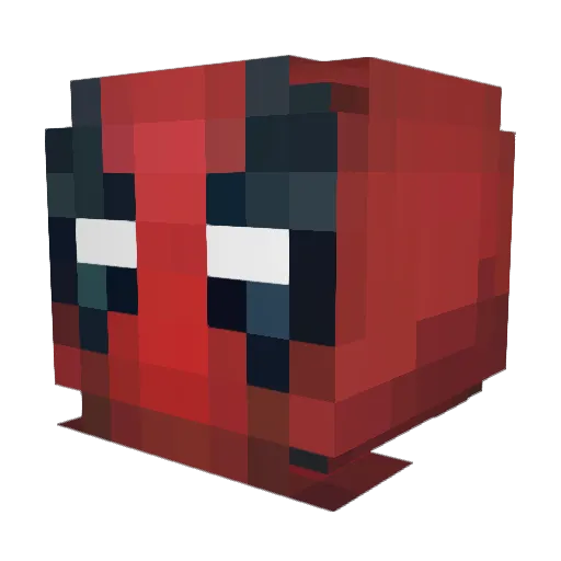 Brother_Asmodai Minecraft avatar head, 3D render