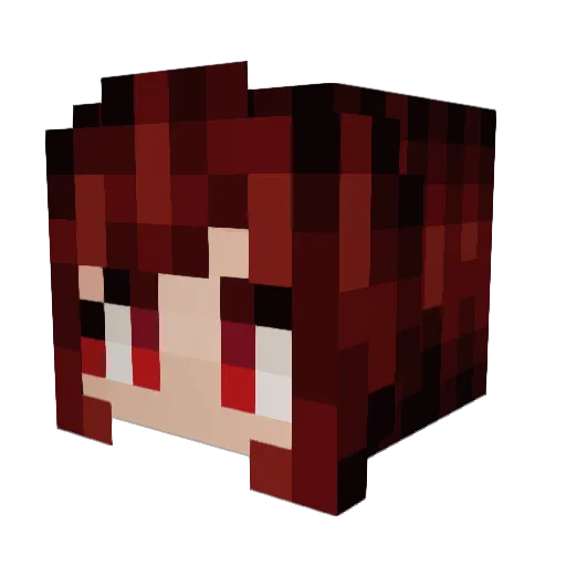 Brother_Lucifer Minecraft avatar head, 3D render
