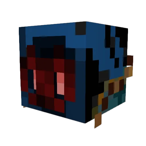 Brother_Lyric Minecraft avatar head, 3D render