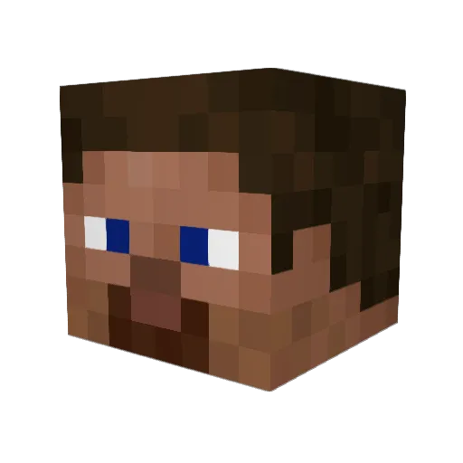 Brotherboy290 Minecraft avatar head, 3D render