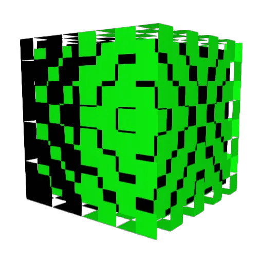 Brothernature420 Minecraft avatar head, 3D render