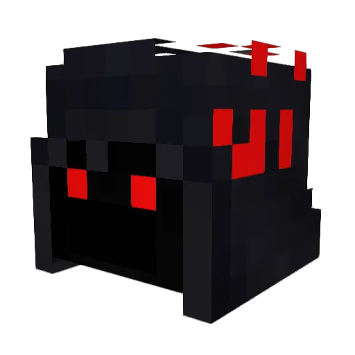 BrothersJD Minecraft avatar head, 3D render
