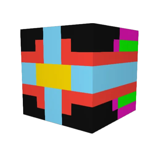 BrovexVex Minecraft avatar head, 3D render