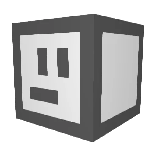 Browerrr Minecraft avatar head, 3D render