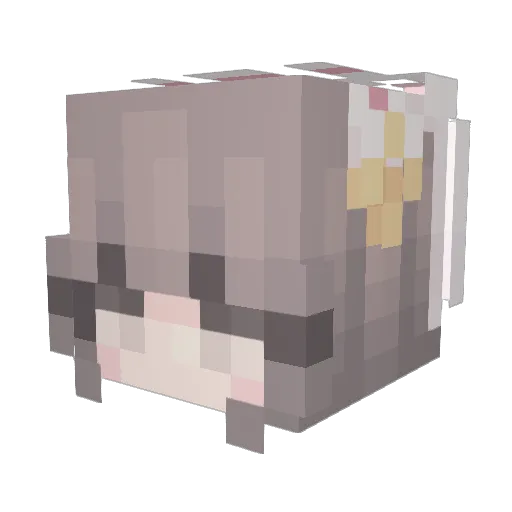Brown94666 Minecraft avatar head, 3D render