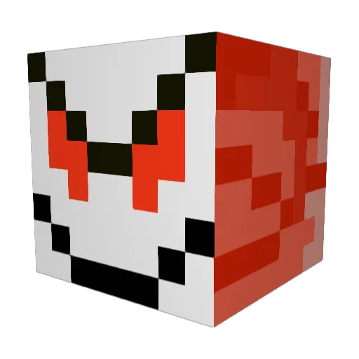 BrownDooDoo Minecraft avatar head, 3D render