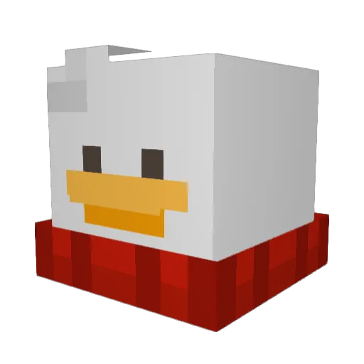 BrownToast Minecraft avatar head, 3D render