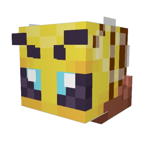 Brownie754 Minecraft avatar head, 3D render