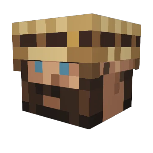 Minecraft-Avatar von Browning_404: Kopf als 3D-Render