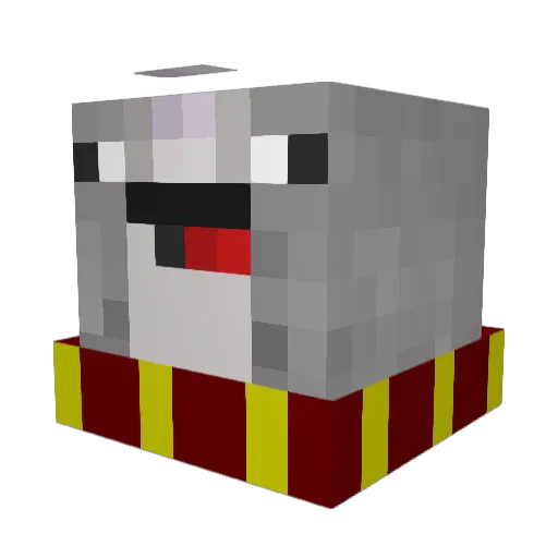 Brownthunder5 Minecraft avatar head, 3D render