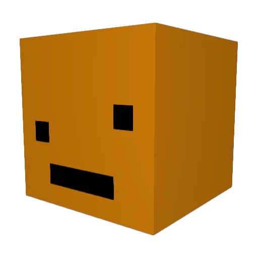 Browny0616 Minecraft avatar head, 3D render