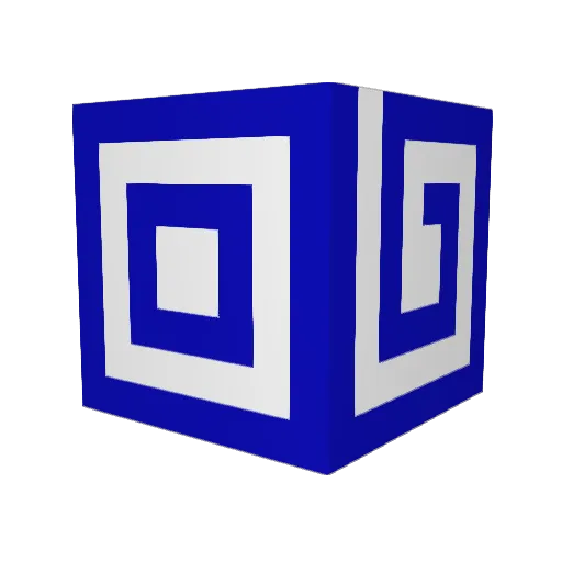 Bru3llFr0s2h Minecraft avatar head, 3D render
