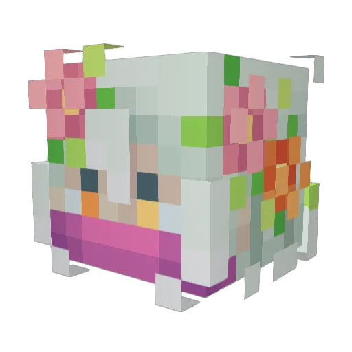 Bruce_______ Minecraft avatar head, 3D render