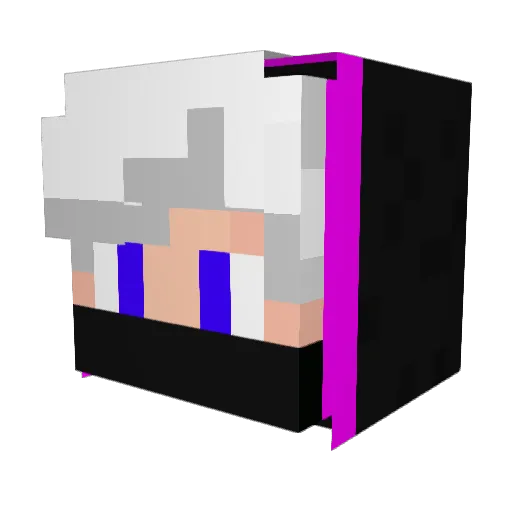 Brucelin12325465 Minecraft avatar head, 3D render