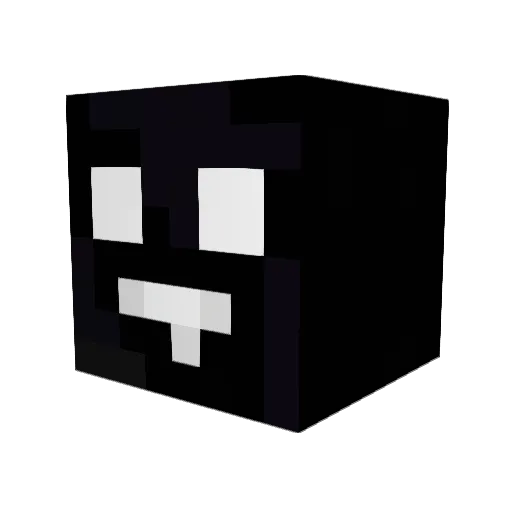 BruhHuewei Minecraft avatar head, 3D render