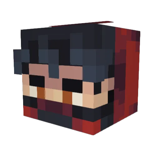 Bruh_Boy Minecraft avatar head, 3D render