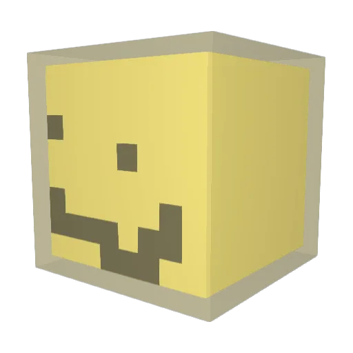 Bruh_ve Minecraft avatar head, 3D render