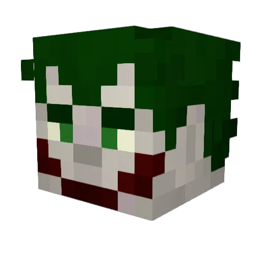Bruhhbryan Minecraft avatar head, 3D render