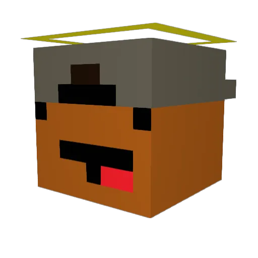 Bruinbeer27 Minecraft avatar head, 3D render