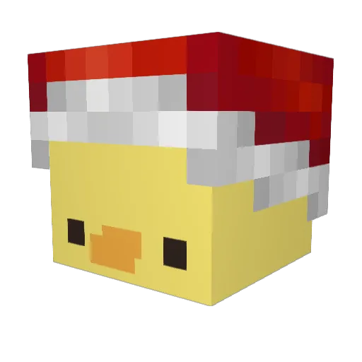 Brumik002 Minecraft avatar head, 3D render