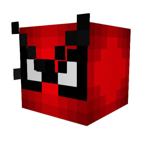 Brumol Minecraft avatar head, 3D render