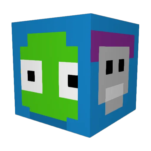 Brundon__ Minecraft avatar head, 3D render