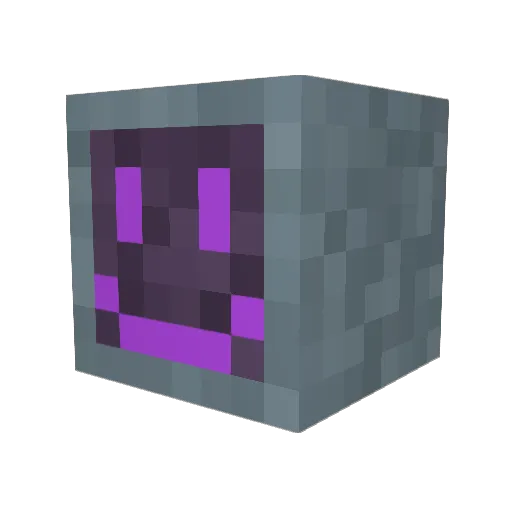 Brungdob Minecraft avatar head, 3D render