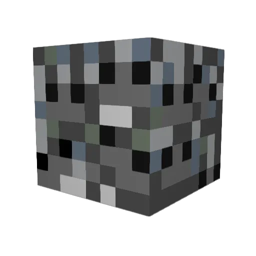 BruninhoMW Minecraft avatar head, 3D render