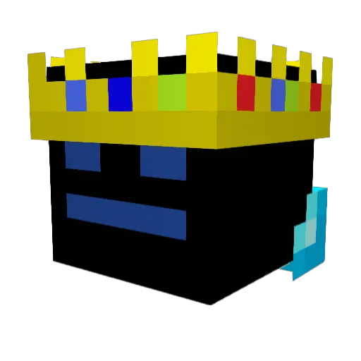Bruno07 Minecraft avatar head, 3D render