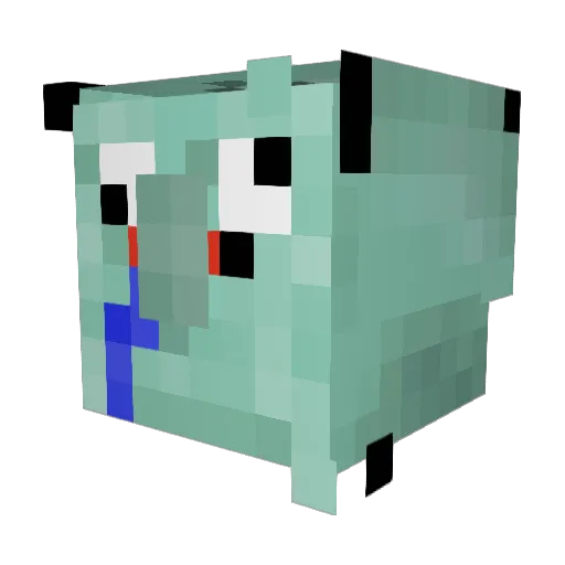 Bruno361 Minecraft avatar head, 3D render